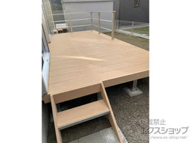 YKKAP�̃E�b�h�f�b�L ���E�b�h�f�b�L 200+���E�b�h�X�e�b�v5�^ S�^�C�v(2�i)�~1�Z�b�g+���V�A�X�f�b�L�t�F���XB03�^�����i�q2�{�^�C�v�� �{�H��