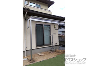 のテラス屋根 プレシオステラスII F型 テラスタイプ 単体 積雪〜20cm対応 施工例