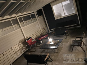のテラス屋根 ソラリア F型 ビッグサイズ 単体 積雪〜20cm対応 施工例