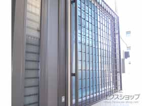 の面格子・窓格子 アルミ面格子 井桁格子 施工例
