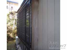 の面格子・窓格子 アルミ面格子 井桁格子 施工例
