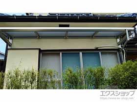 のテラス屋根 ソラリア F型 ルーフタイプ 単体積雪〜20cm対応 施工例