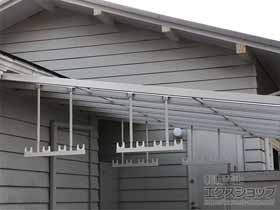 のテラス屋根 ソラリア F型 テラスタイプ 単体 積雪〜20cm対応 施工例