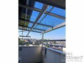 のバルコニー・ベランダ屋根 ソラリア F型 屋根タイプ 単体 積雪〜20cm対応 施工例