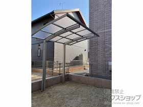 のサイクルポート・駐輪場 レイナポートグランミニ 積雪〜20cm対応 施工例