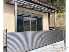 のテラス屋根 スピーネ F型 テラスタイプ 単体 積雪〜20cm対応 施工例