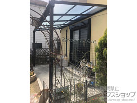 のテラス屋根 ソラリア F型 テラスタイプ 単体 積雪〜20cm対応 施工例