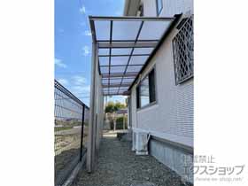 のテラス屋根 フーゴF 独立テラスタイプ 連棟 積雪〜20cm対応 施工例
