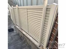 LIXIL(���N�V��)�̃t�F���X�E��E�� �t�F���XAB YL3�^ �����[�o�[3(�X�Βn)�@�t���[�|�[���^�C�v �{�H��