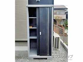 の物置・屋外倉庫 シンプリー 一般型 900×755×1903【MJX-097EP】 MJX-097E-P-CG 施工例