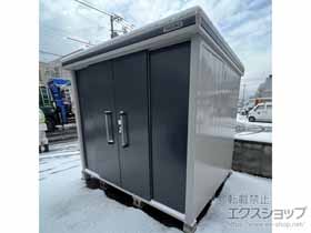 の物置・屋外倉庫 エルモ 積雪型 2570×1870×2119 LMDS-2518-SM 施工例