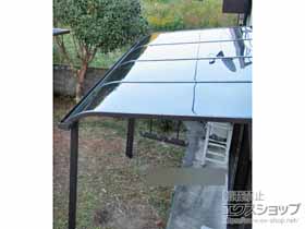 のテラス屋根 スピーネ R型 テラスタイプ 単体 積雪〜20cm対応+ 吊り下げ物干しAセット 施工例