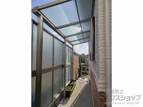 のテラス屋根 ソラリア F型 テラスタイプ 単体 積雪〜20cm対応 施工例