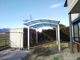 のカーポート アリュース ワン　積雪〜20cm対応 施工例