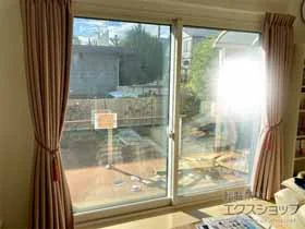LIXIL リクシル(トステム)の内窓（二重窓・二重サッシ） インプラス 引違い窓 2枚建 施工例
