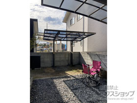 のサイクルポート・駐輪場 プレシオスポート ミニ 積雪〜20cm対応 施工例