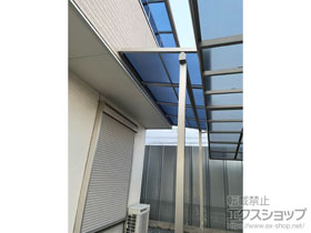 のテラス屋根 ソラリア F型 テラスタイプ 単体 積雪〜20cm対応 施工例