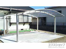 のカーポート アリュース ツイン　積雪〜20cm対応 施工例