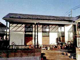 のテラス屋根 ソラリア F型 3000 テラスタイプ 単体　積雪〜100cm対応 施工例