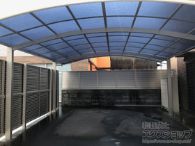 のカーポート アリュース ツイン　積雪〜20cm対応 施工例
