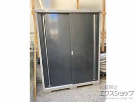 の物置・屋外倉庫 シンプリー 一般型 1520×515×1903 MJX-155E-P-CG 施工例
