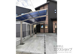 のカーポート アリュース 延長　積雪〜20cm対応 施工例