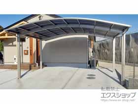 のカーポート アリュース ツイン　積雪〜20cm対応 施工例