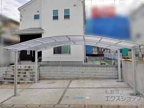 のカーポート アリュース ツイン　積雪〜20cm対応 施工例
