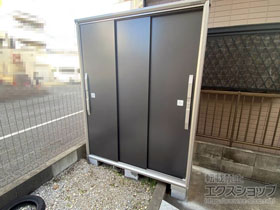 の物置・屋外倉庫 エスモ 一般型 1500×674×1913 ESF-1506A-GM 施工例