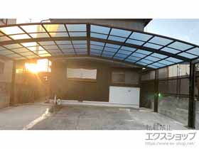 のカーポート アリュース トリプル　積雪〜20cm対応 施工例