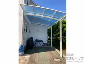 YKKAPのカーポート アリュース　積雪～20cm対応 施工例