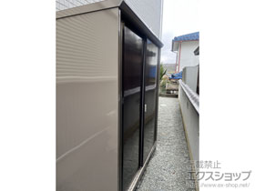 の物置・屋外倉庫 ナイソーシスター　1740×920×1903 KMW-179E-CB 施工例