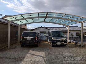 のカーポート アリュース トリプル　積雪〜20cm対応 施工例