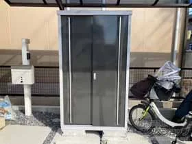 Amazon | 物置 屋外 大型 倉庫 大型物置 戸外収納庫 おしゃれ 防さび ベランダ ドア 防水/耐侯/鍵付き 収納可能  ガーデン/庭/田畑/農場 頑丈 大容量 スチール | 物置・倉庫