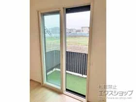 LIXIL リクシル(トステム)の内窓（二重窓・二重サッシ） インプラス 引違い窓 2枚建 施工例