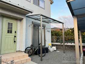 のテラス屋根 スピーネ F型 テラスタイプ 単体 積雪〜20cm対応 施工例