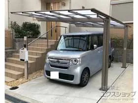 Value Selectのカーポート ソリッドポート 積雪～20cm対応 施工例