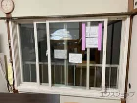 LIXIL リクシル(トステム)の内窓（二重窓・二重サッシ） インプラス 引違い窓 4枚建 施工例