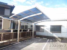 のカーポート プレシオスポート 積雪〜20cm対応 施工例