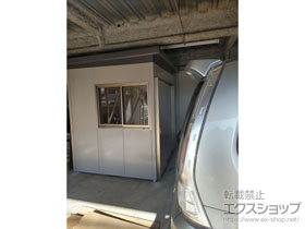 の物置・屋外倉庫 ナイソー 一般型 2460×1880×2440（SMK-47HN） SMK-47HN 施工例