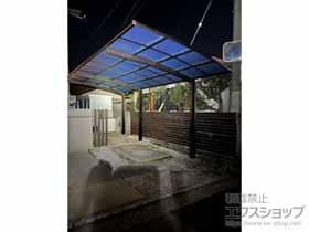 のカーポート アリュース 延長　積雪〜20cm対応 施工例