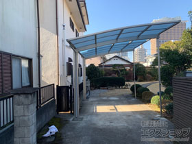 のカーポート アリュース　積雪〜20cm対応 施工例
