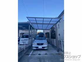 のカーポート フーゴF (フラットスタイル) 積雪〜20cm対応 施工例
