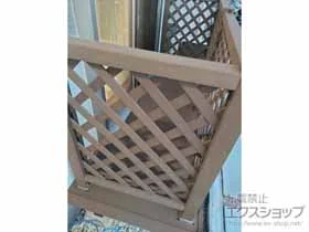 Value Selectのウッドデッキ マージウッドデッキ+ラティスデッキフェンス 施工例