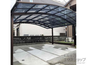 のカーポート アリュース ツイン　積雪〜20cm対応 施工例
