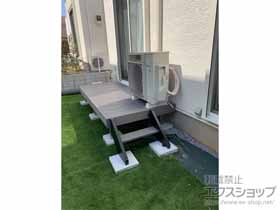 のウッドデッキ 樹ら楽ステージ 施工例