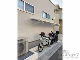 のバルコニー・ベランダ屋根 スピーネ F型 ルーフタイプ 単体 積雪〜20cm対応 施工例