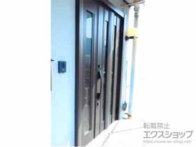 の玄関ドア リシェント玄関ドア3 アルミ仕様 親子仕様(ランマ無)R C14N型 ※手動仕様 施工例
