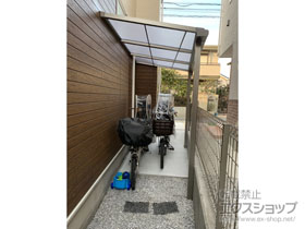 のテラス屋根 スピーネ F型 テラスタイプ 単体 積雪〜20cm対応 施工例