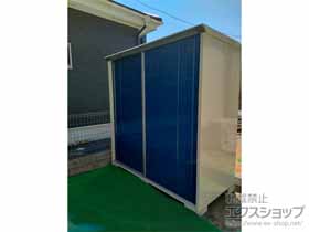 の物置・屋外倉庫 グランプレステージジャンプ 1879×900×1900 GP-199A-F-DB 施工例